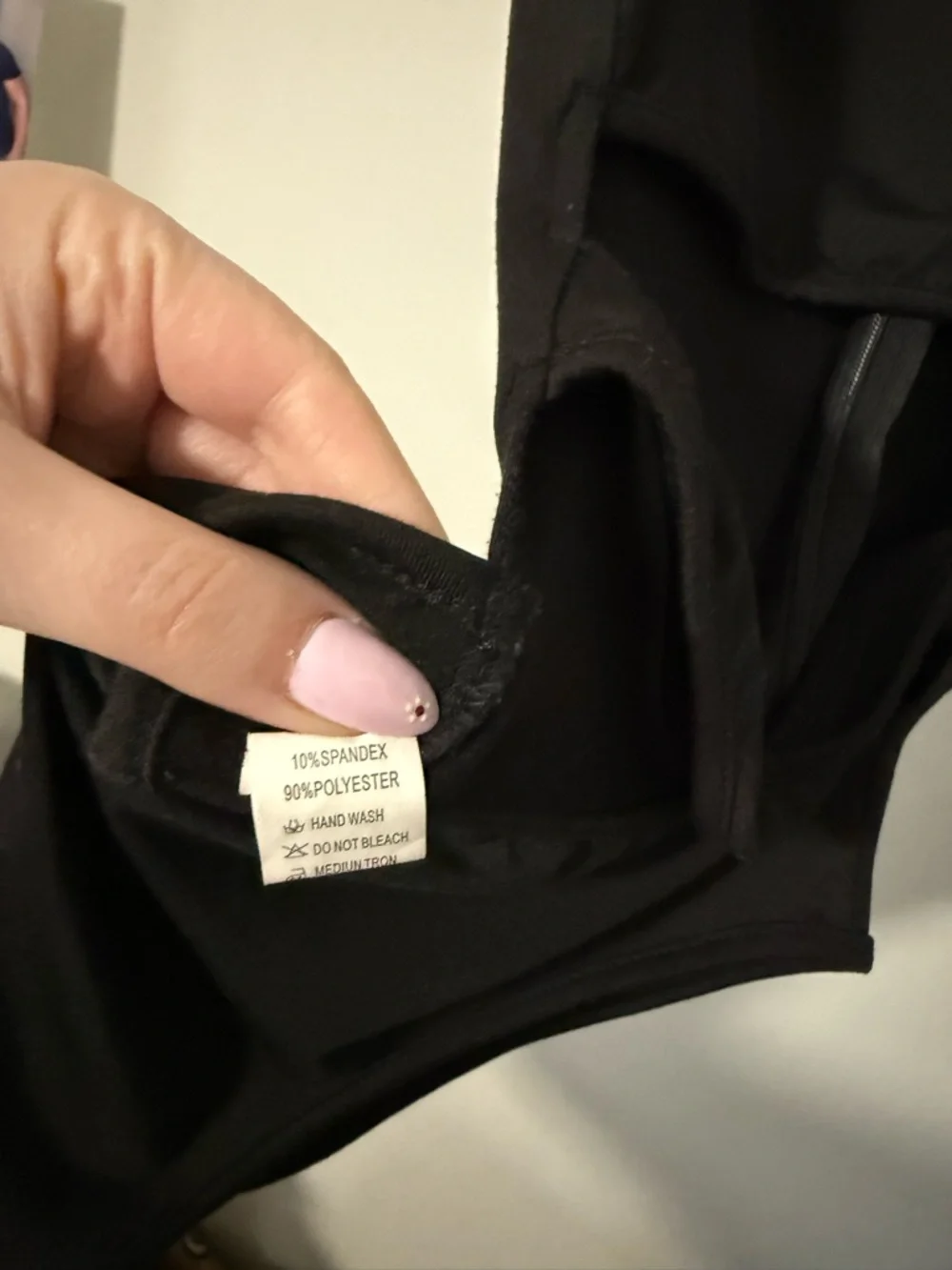 Black Bodysuit with cut outs - Picture 6 of 8